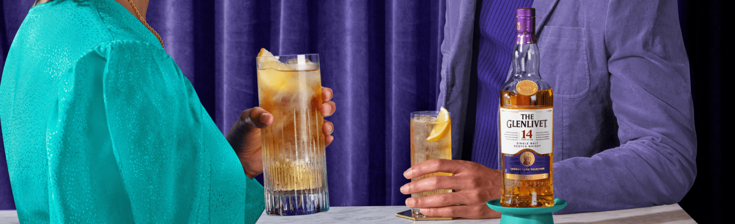 the glenlivet captains reserve highball whisky drinks