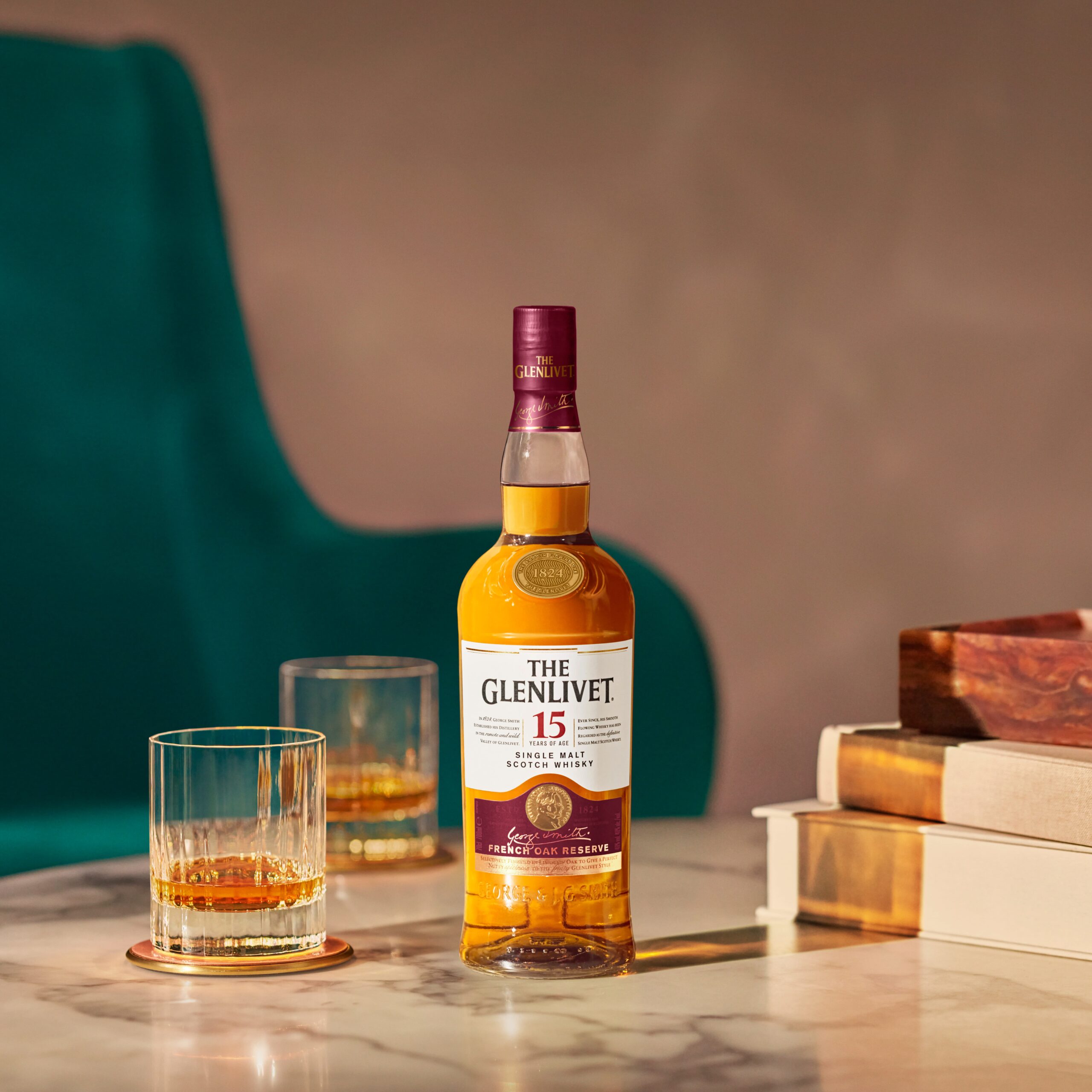 THE GLENLIVET ザ・グレンリベット シングルカスク アルダンフ15年 15年シングルモルト スコッチウイスキー - ザ・グレンリベット