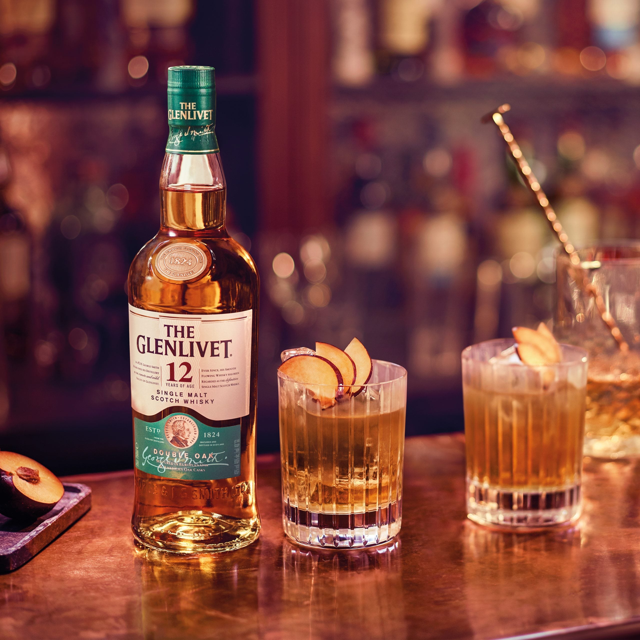 Umeshu plum wine and whisky cocktail highball recipe - The Glenlivet