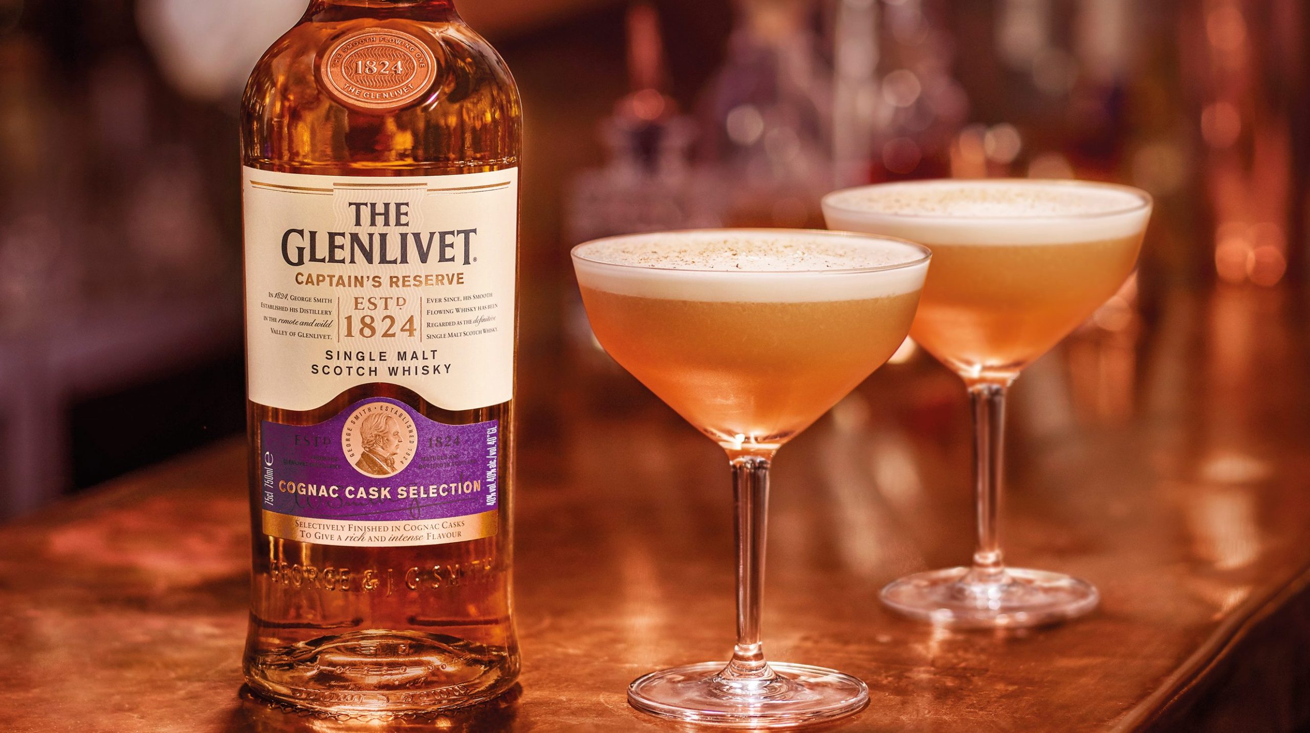 the glenlivet captains reserve sidekick whisky cocktail drink
