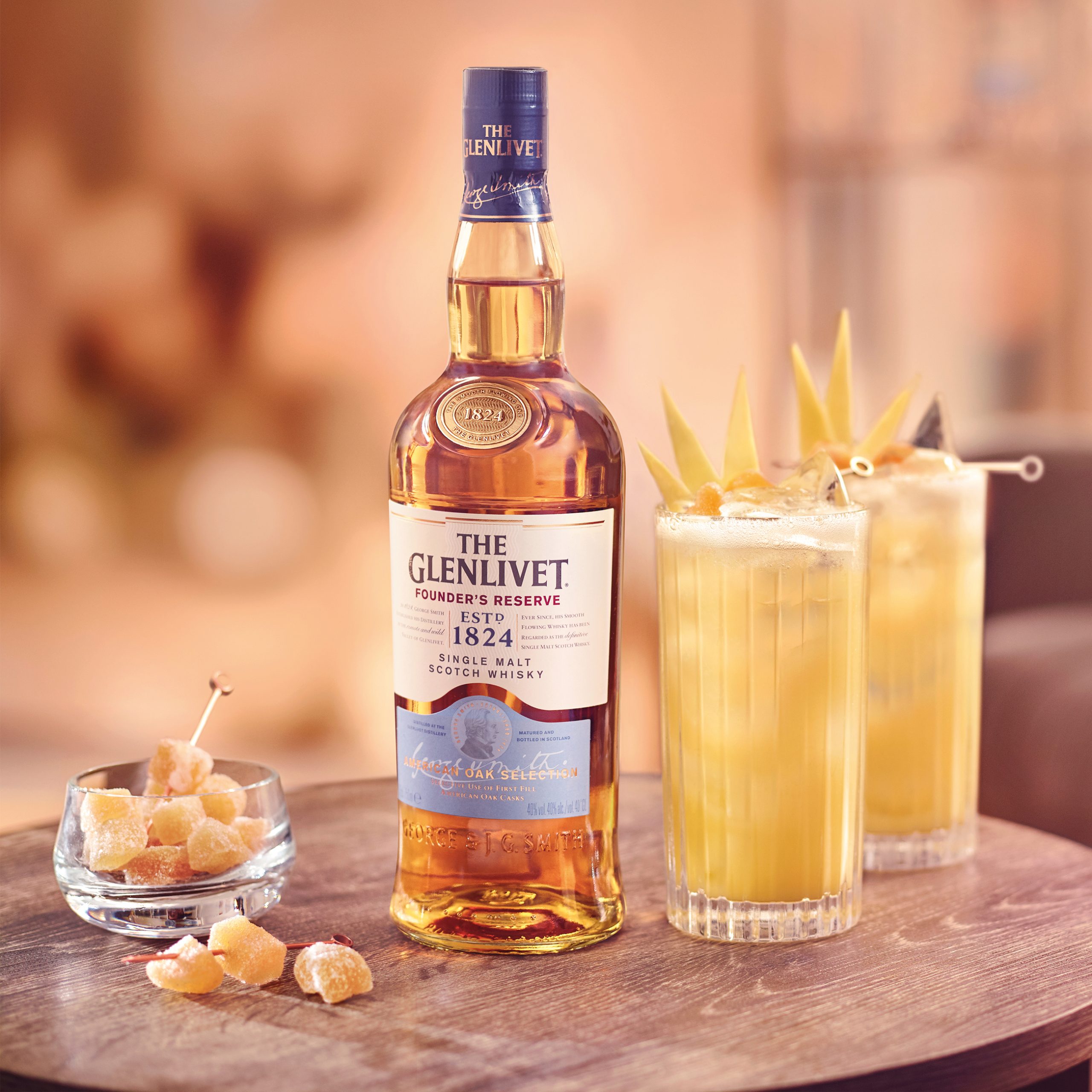 Golden Storm Cocktail