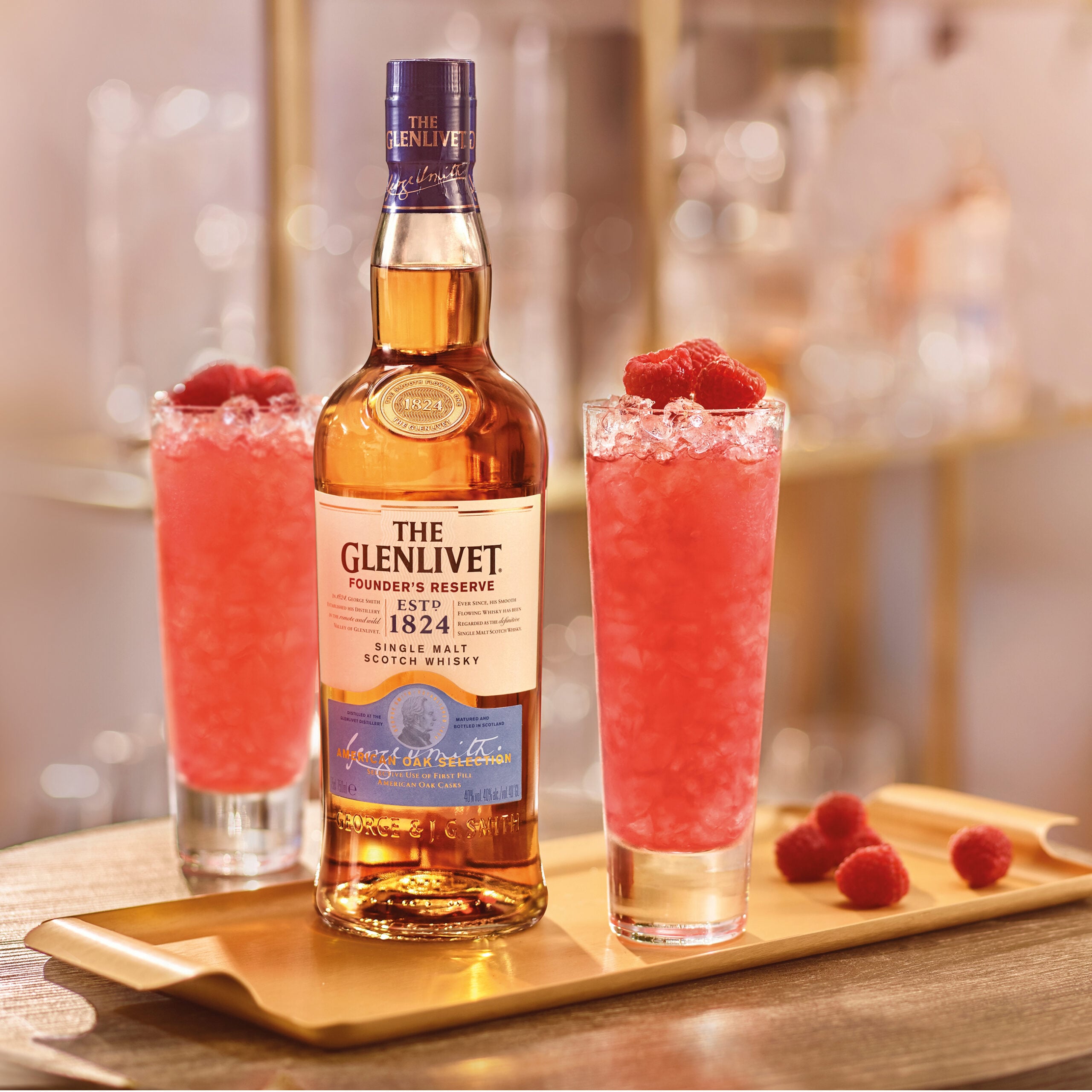 Cranachan raspberry whisky cocktail recipe - The Glenlivet