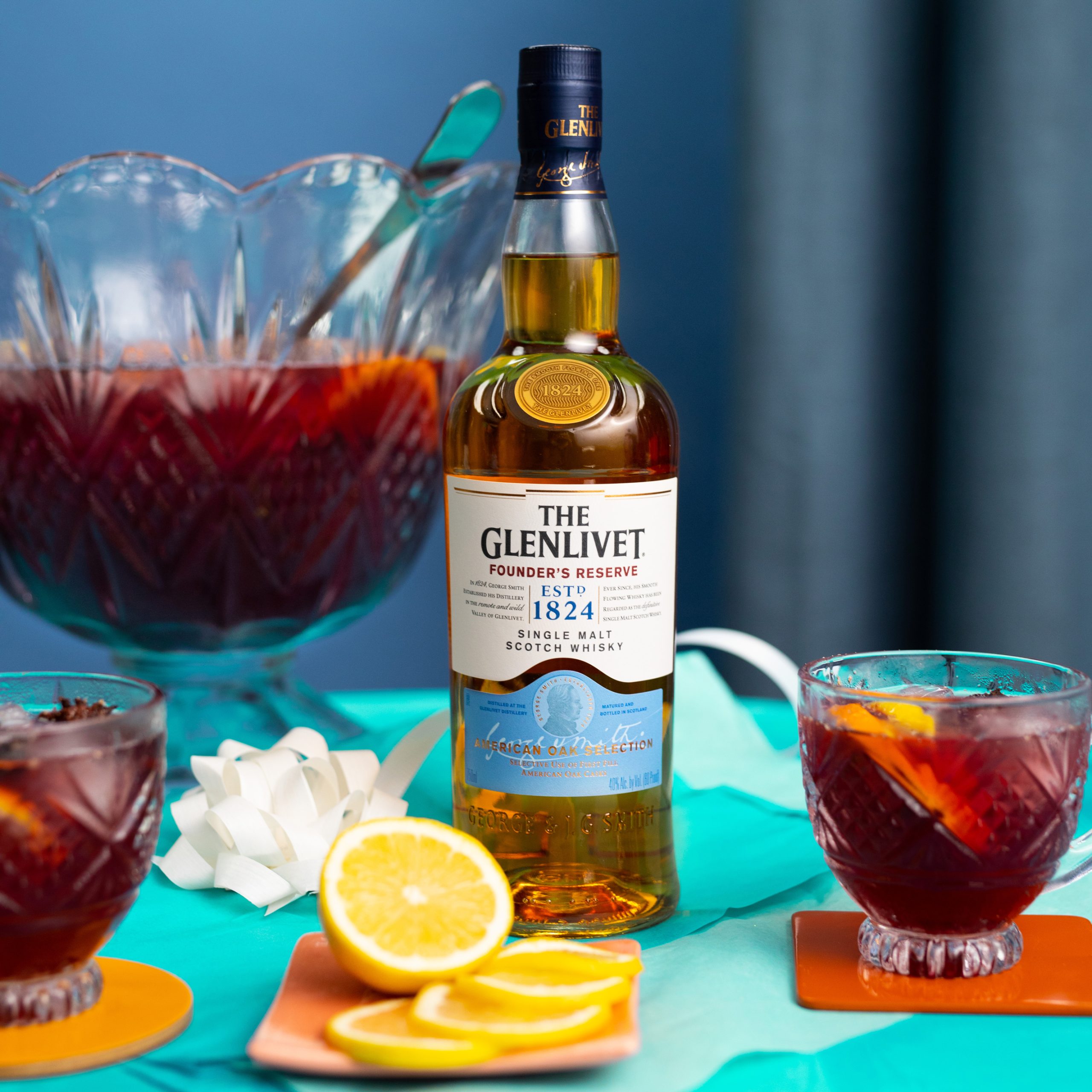 the glenlivet founders reserve sangria whisky drink 3