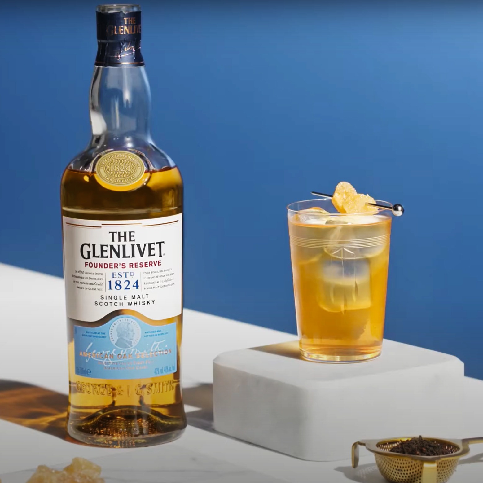 the glenlivet founders reserve smoky sputnik whisky drink