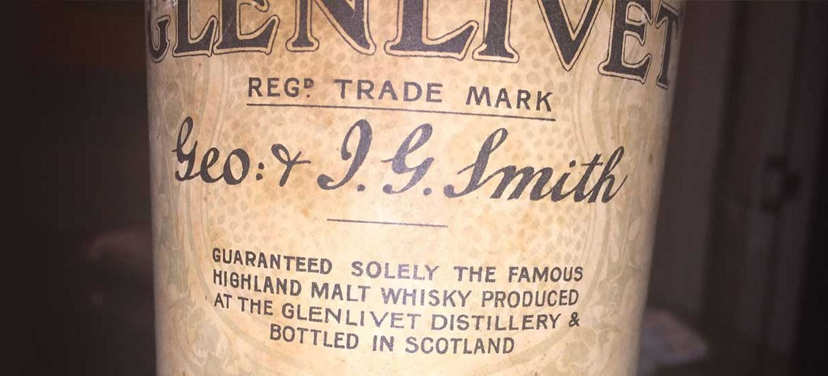 the glenlivet mystery whisky bottle george smith