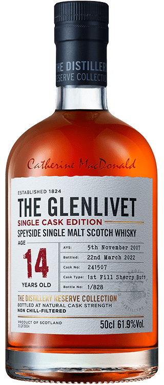 the glenlivet distillery single cask 14 year old