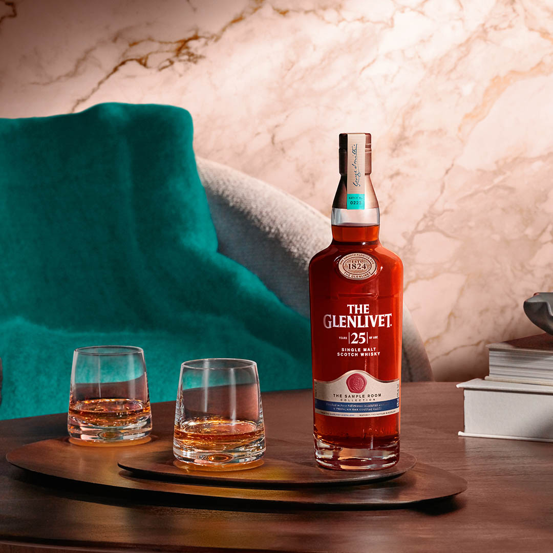 グレンリベット25年【The Glenlivet distillery】スコッチ 25年シングルモルト スコッチウイスキー - The Glenlivet