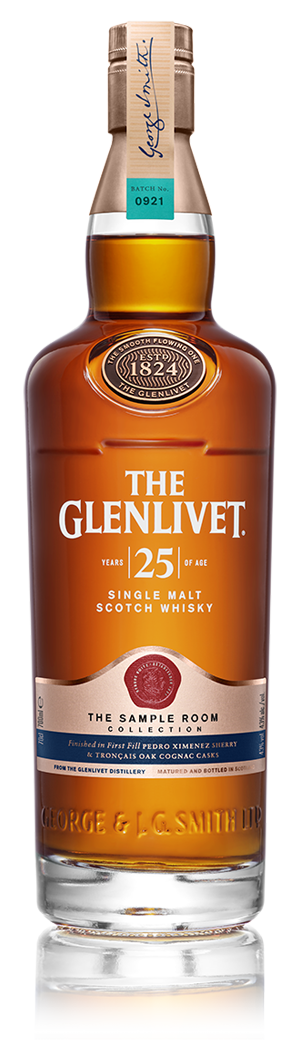 the glenlivet 25 year old 70cl bottle.png