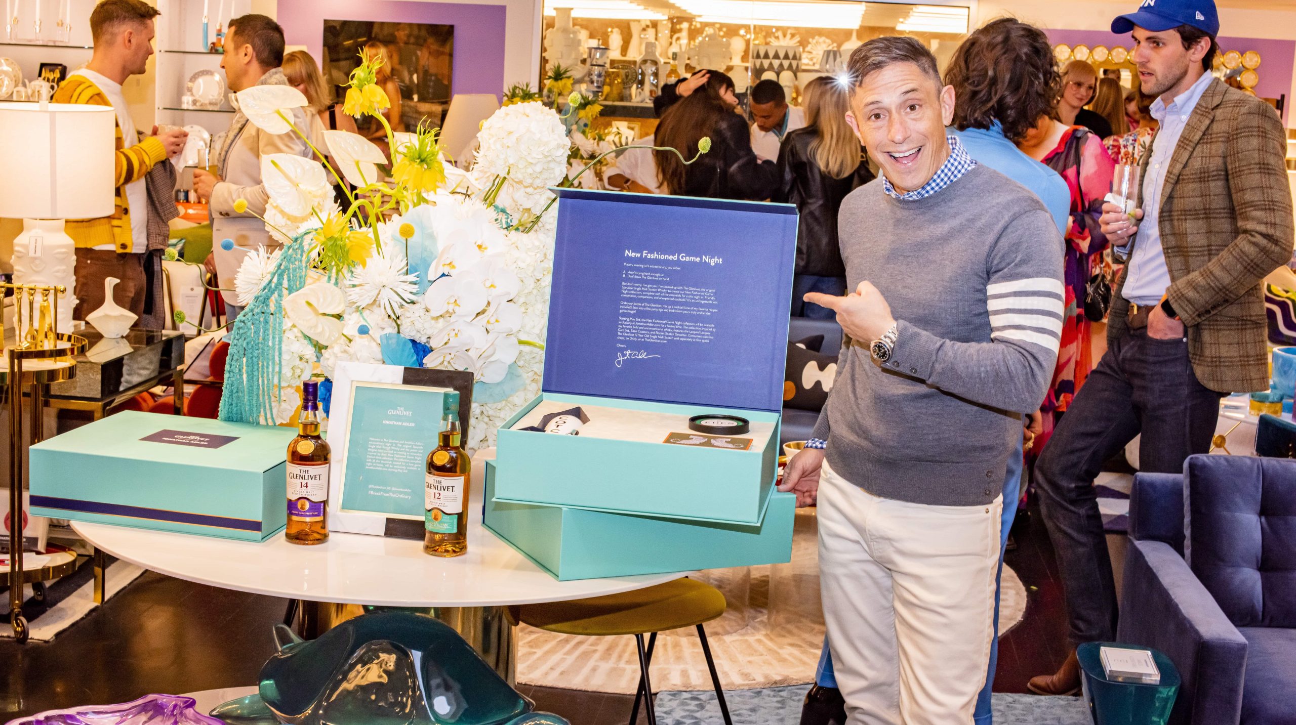 Elevate your at-home game night The Glenlivet Partners with Jonathan Adler  to Elevate a Night In