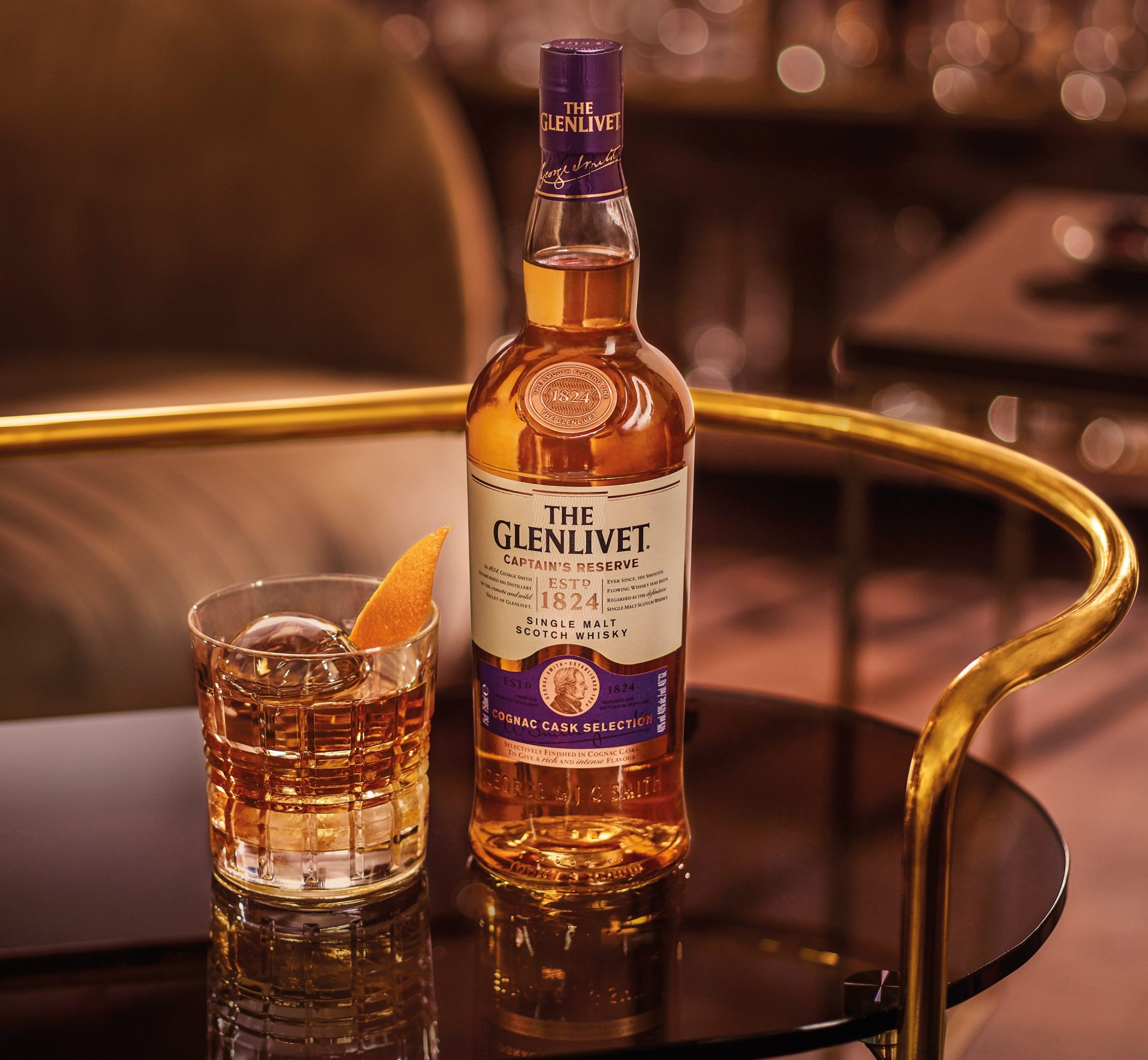 Captain\'s Reserve Single Malt Scotch Whisky - The Glenlivet