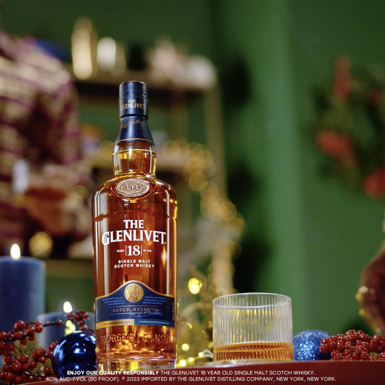 The Glenlivet 18 Year Old - Seize The Season, For The Masters